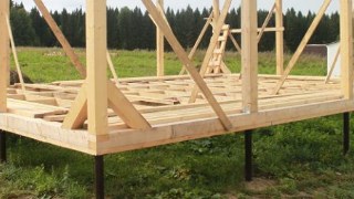 Сарай на винтовых сваях или хозблок на сваях Соль-Илецк цена от 2581 руб. / шт.