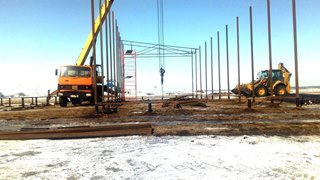 Аренда экскаватора погрузчика с ямобуром в Соль-Илецк цена от 1580 руб